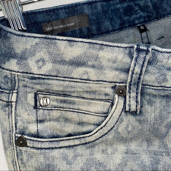 KUT From The Kloth Mia Toothpick Skinny Jeans Size 4 - Picture 9 of 10